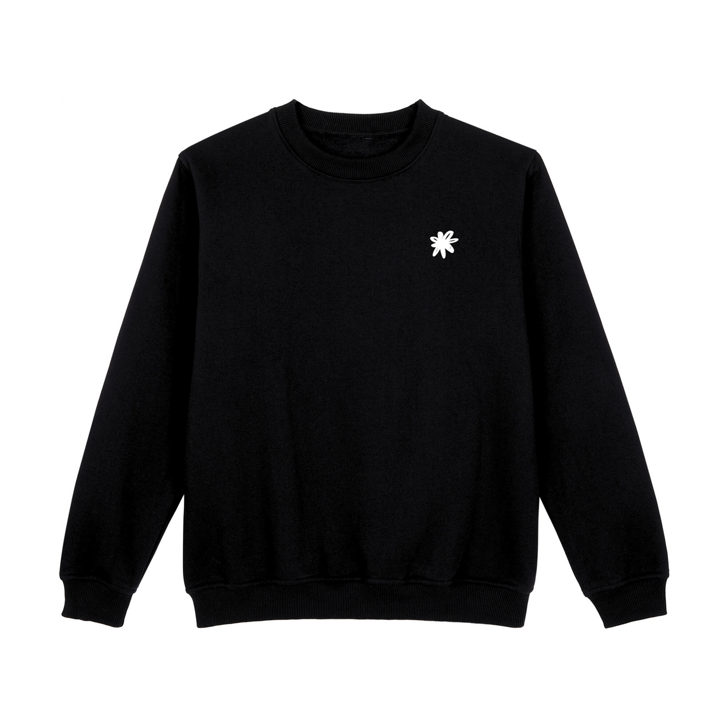 1SLA Flower Sweatshirt (Black)