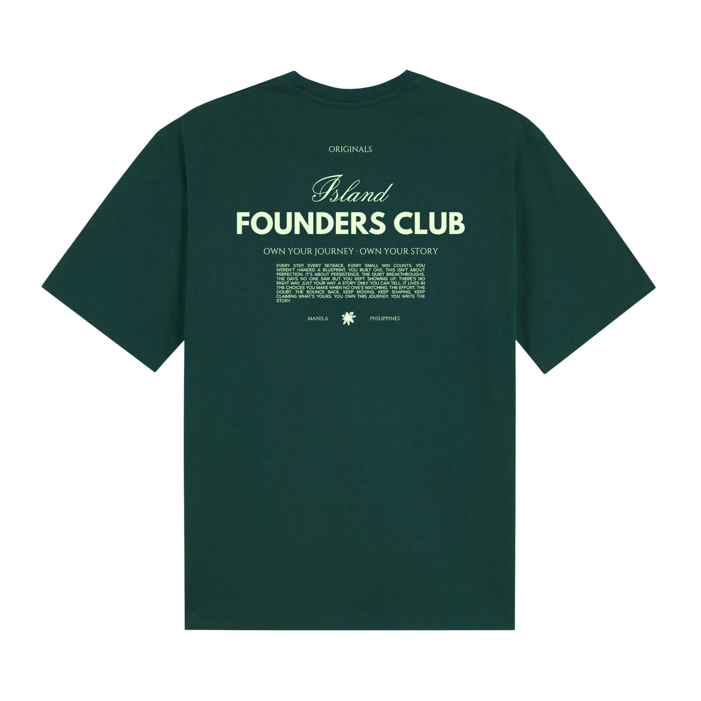 Isang Isla Founder Club Clothing_Back