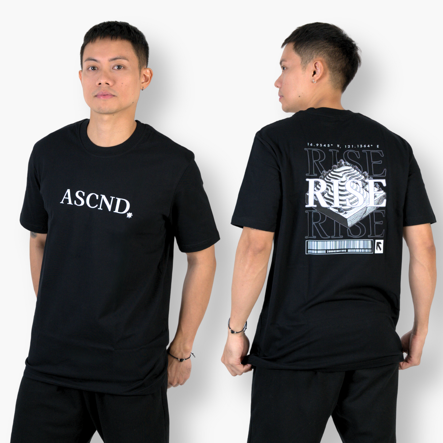 Banaue ASCND Tee (Jet Black)