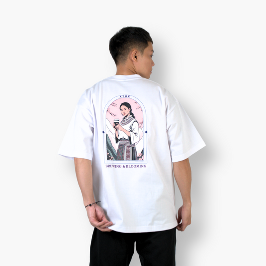 ATOK Blossom & Brew Tee (Bone)