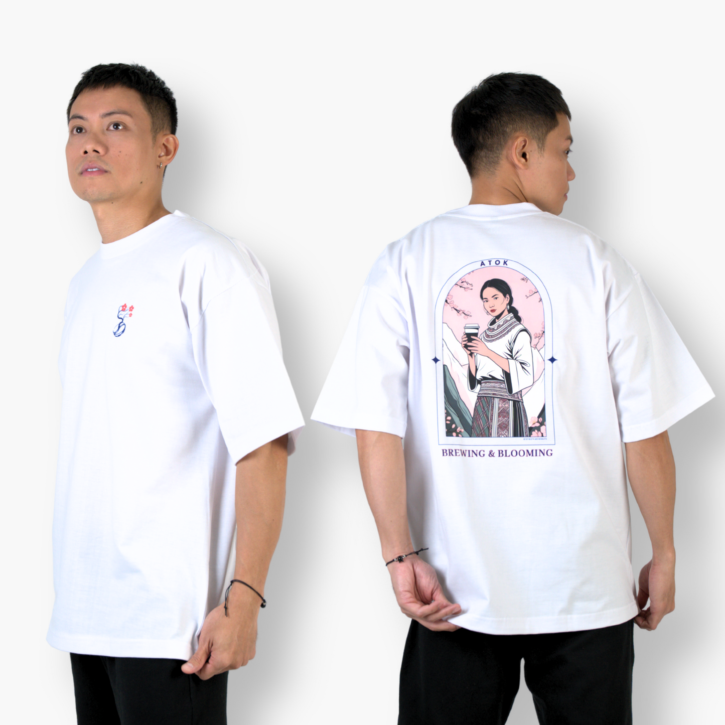 ATOK Blossom & Brew Tee (Bone)