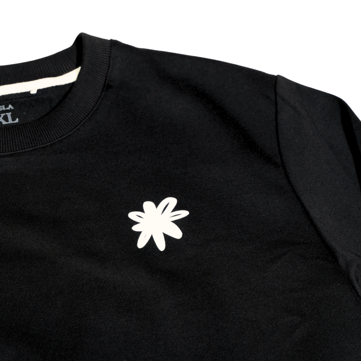 1SLA Flower Sweatshirt (Black)