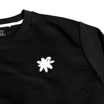 1SLA Flower Sweatshirt (Black)