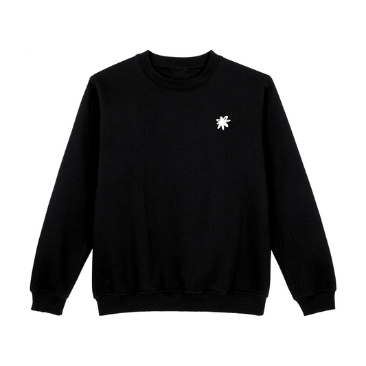 1SLA Flower Sweatshirt (Black)