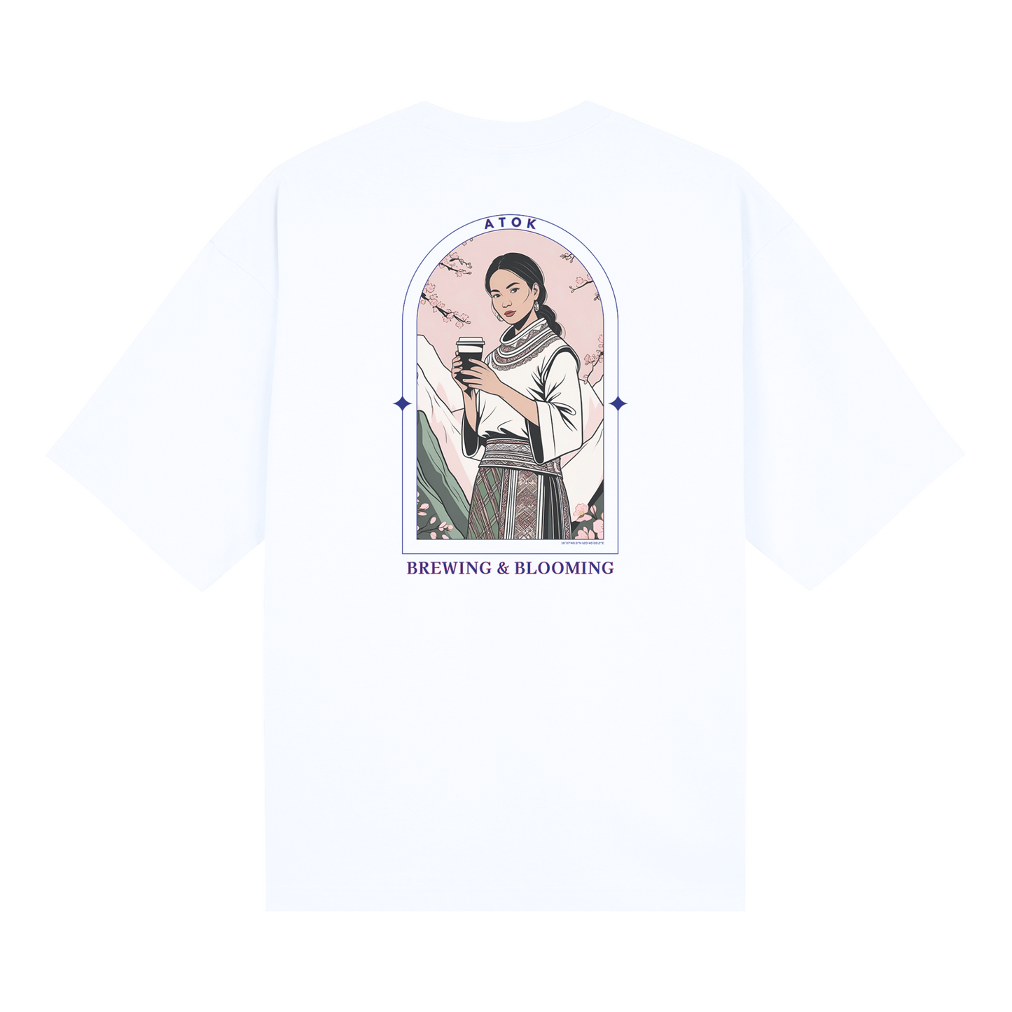 ATOK Blossom & Brew Tee (Bone)
