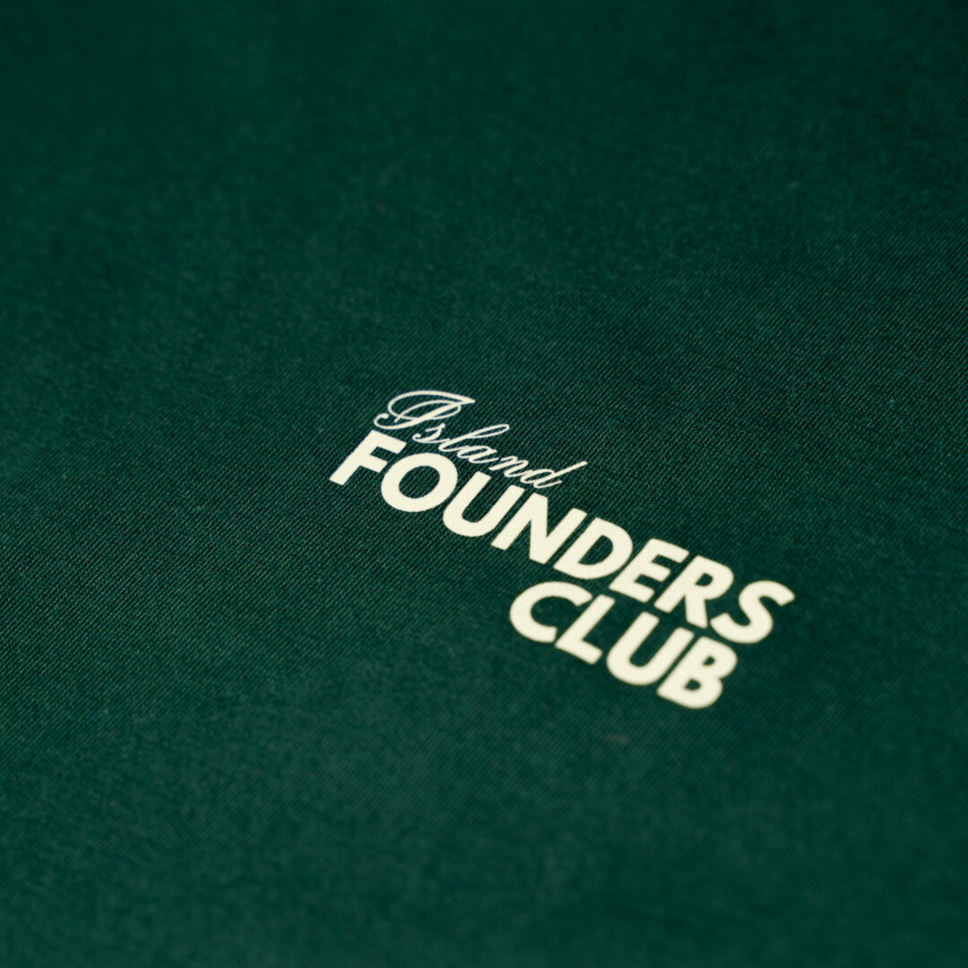 Isang Isla Founder Club Clothing Front Detail
