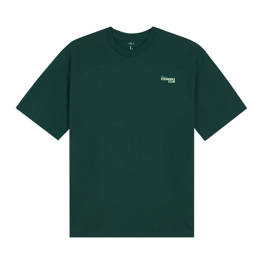 Founders Club Classic Oversized Tee (Pine Green)