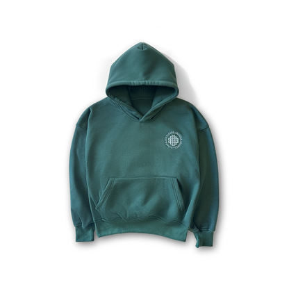 Sagada Highlands Archive Oversized Hoodie (Forest Green)