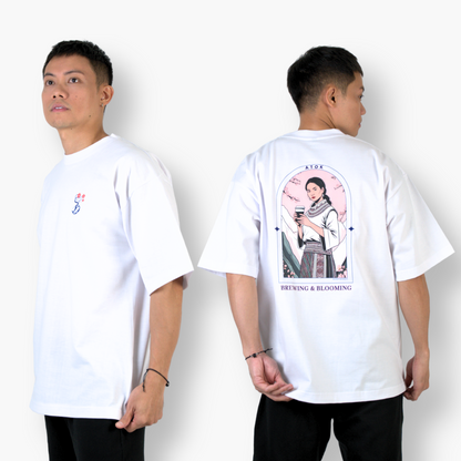 ATOK Blossom & Brew Tee (Bone)